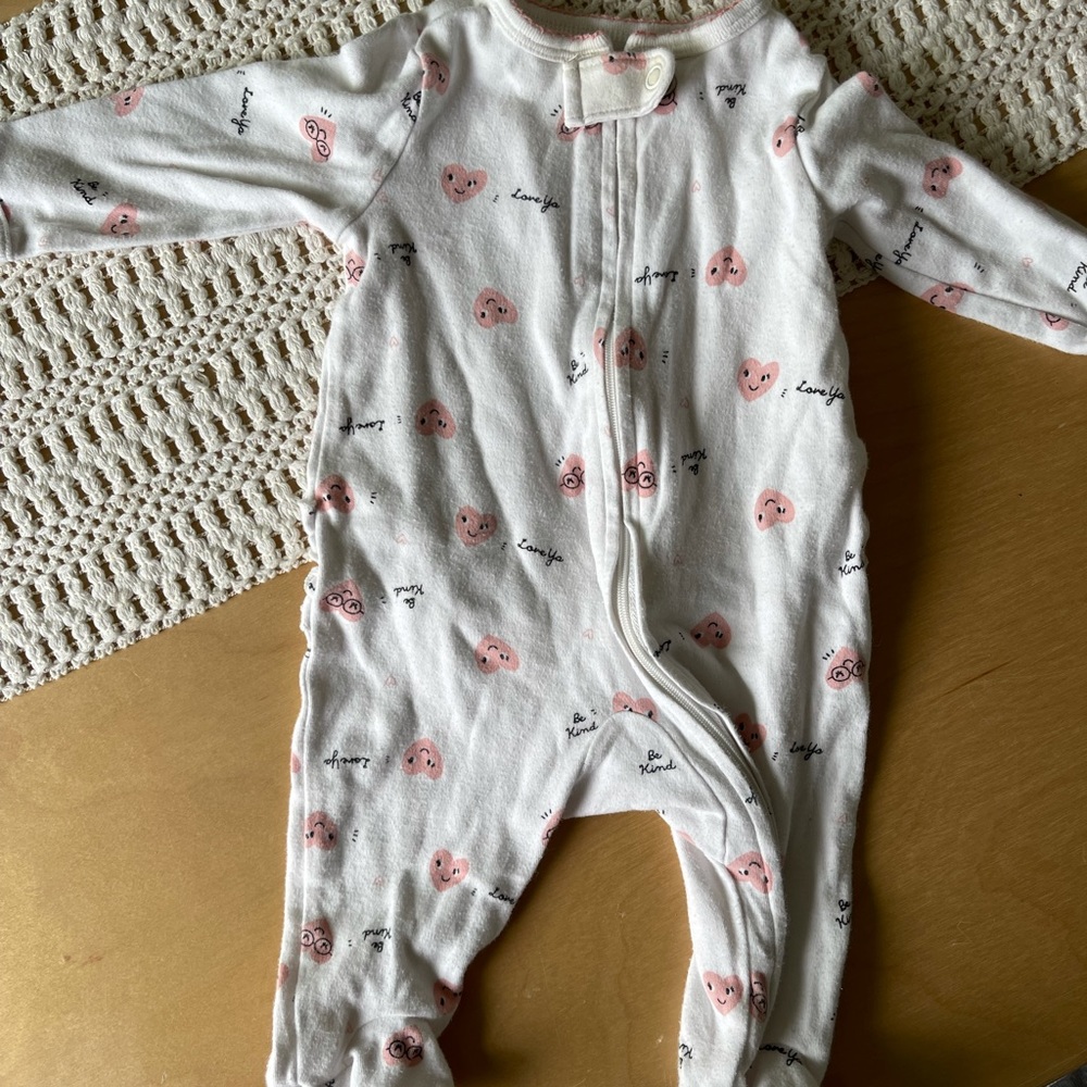 Zipper pajama